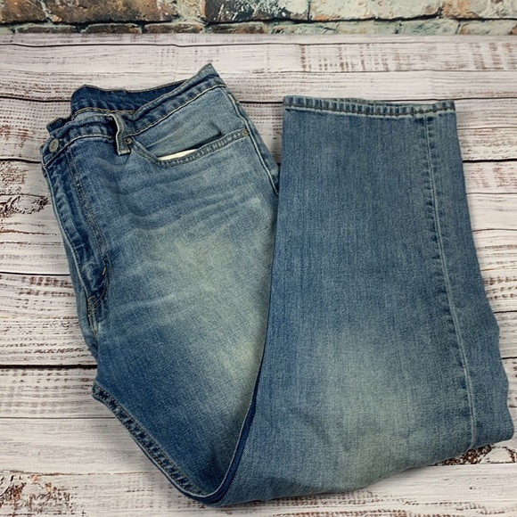 Levi’s straight leg 513 blue jeans sz 38 x 30 - Picture 7 of 12